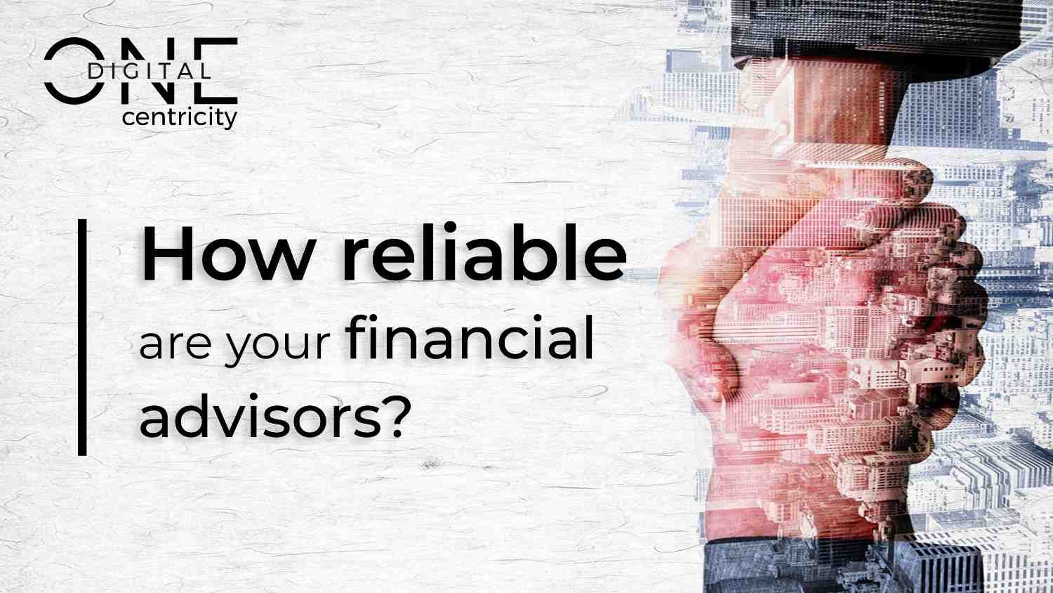 How reliable are your financial advisors?